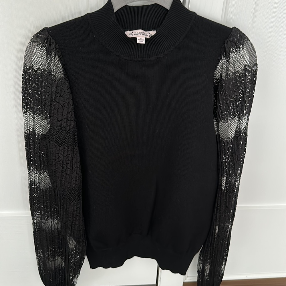 Nanette Lepore Very Black Small Sweater